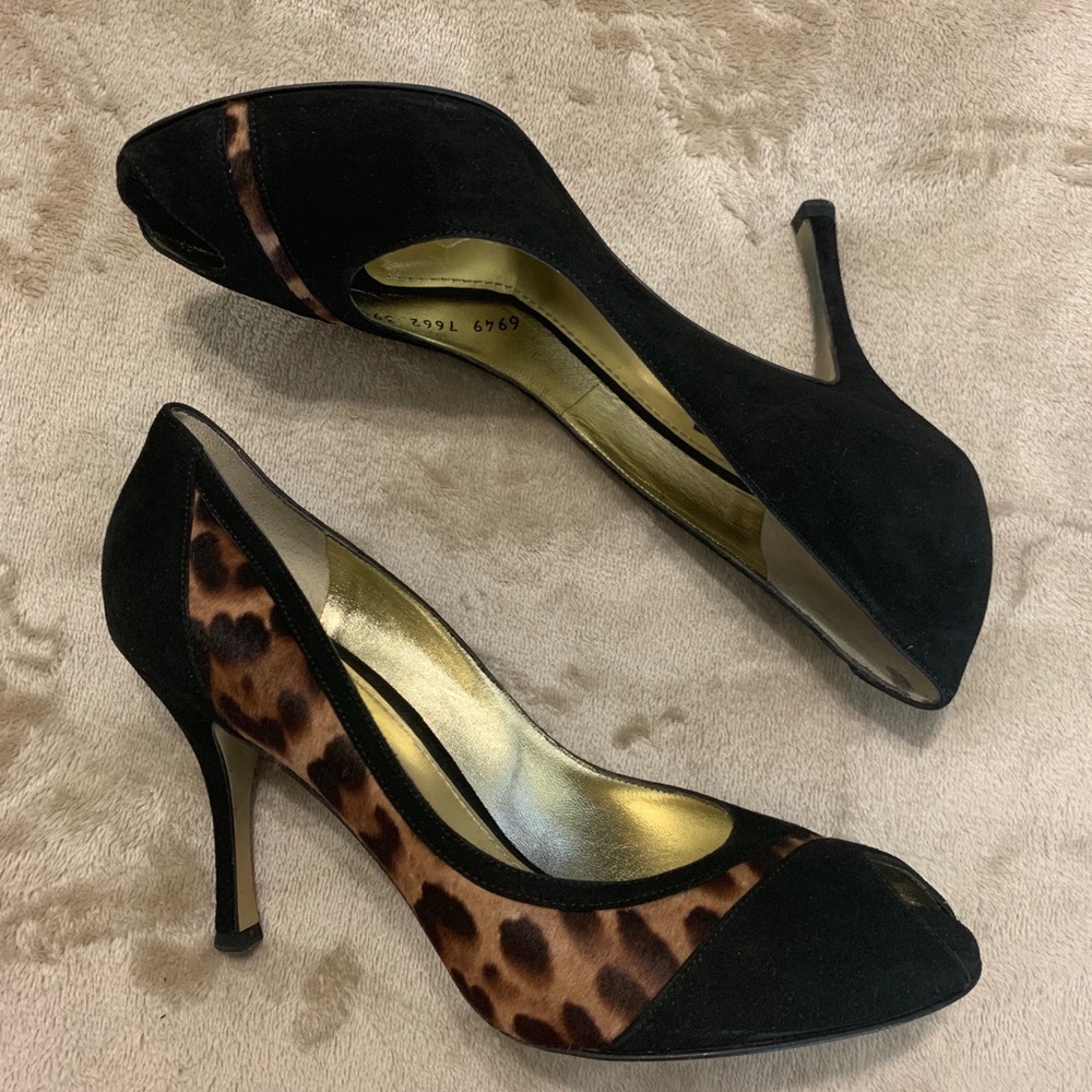 Dolce & Gabbana peep toe pumps